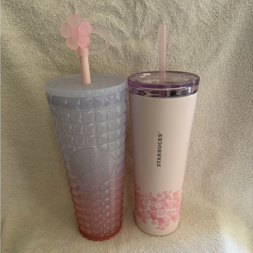 Starbucks Cherry Blossom Pink Tumblers